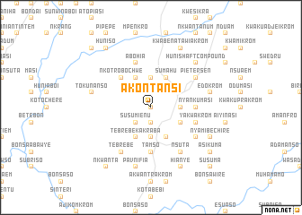 map of Akontansi