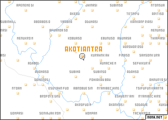 map of Akotiantra