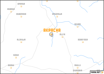 map of Akpacha