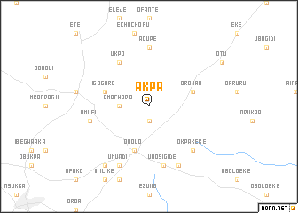 map of Akpa