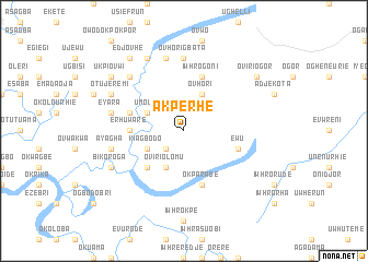 map of Akperhe