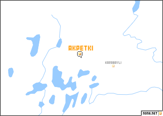 map of Akpetki