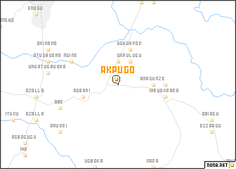 map of Akpugo