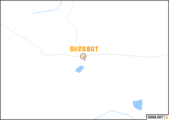 map of Akrabat