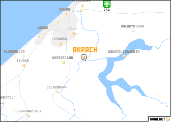 map of Akrach