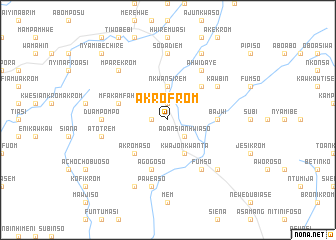 map of Akrofrom