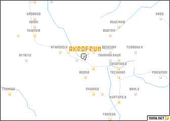 map of Akrofrum
