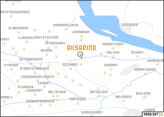 map of Aksarino