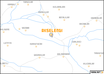 map of Akselendi