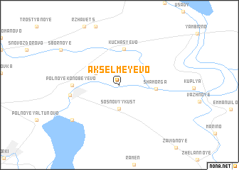 map of Aksel\