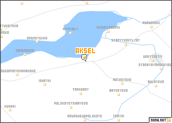 map of Aksel