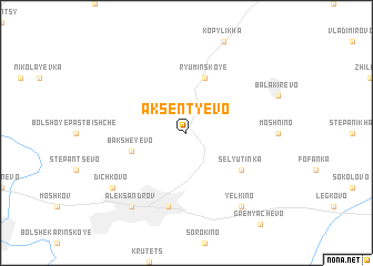 map of Aksent\