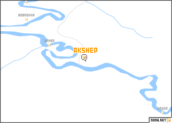 map of Akshep