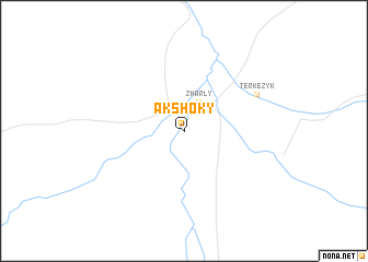 map of Akshoky