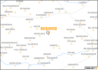 map of Aksin\