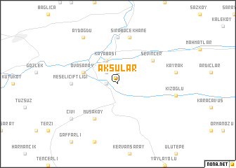 map of Aksular