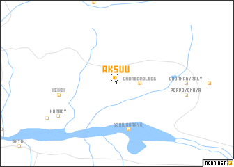 map of Ak-Suu