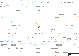 map of Aksu
