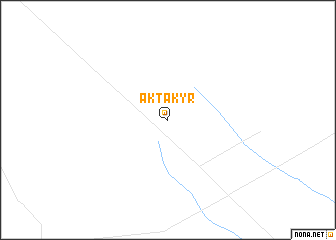 map of Aktakyr