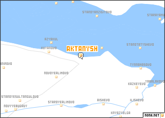 map of Aktanysh