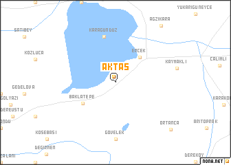 map of Aktaş