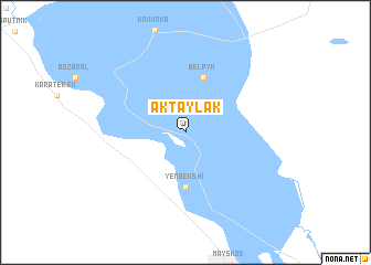 map of Aktaylak