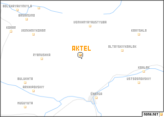 map of Aktel