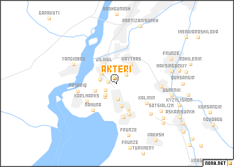 map of (( Akteri ))