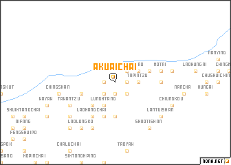 map of Akuai Chai