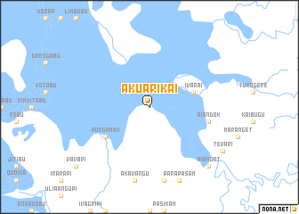 map of Akuarikai