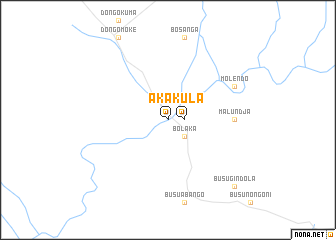 map of Akula