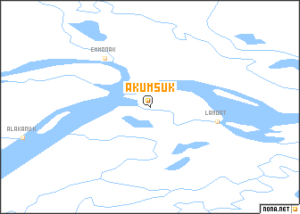 map of Akumsuk