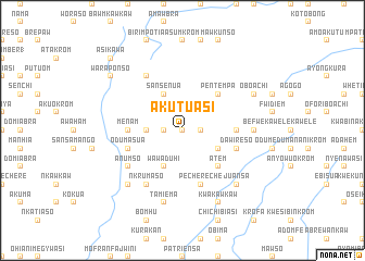 map of Akutuasi