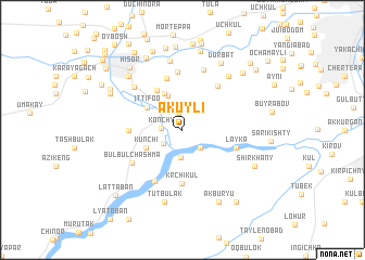 map of Akuyli