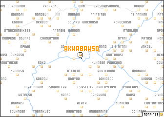 map of Akwabawso