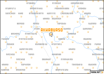 map of Akwabuaso