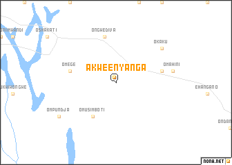 map of Akweenyanga