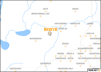 map of Akwiya