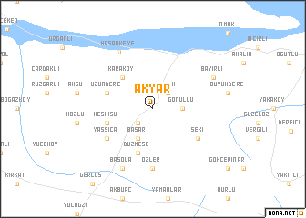 map of Akyar