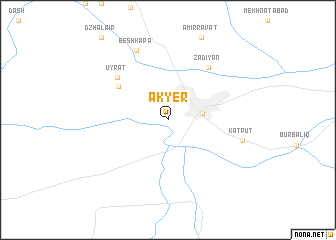 map of Ak”yer
