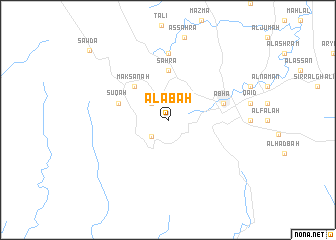 map of ‘Alabah