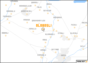 map of Alabaşlı