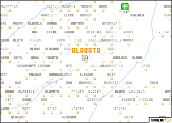 map of Alabata