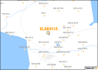 map of Alabayır