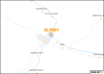 map of Alabay