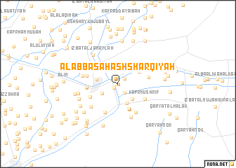 map of Al ‘Abbāsah ash Sharqīyah