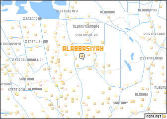 map of Al ‘Abbāsīyah