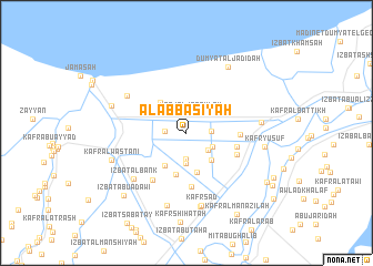 map of Al ‘Abbāsīyah