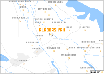 map of Al ‘Abbāsīyah