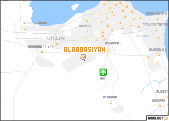 map of Al ‘Abbāsīyah